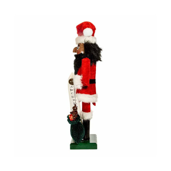Kurt Adler African American Santa Nutcracker Wayfair